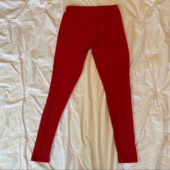 Red leggings size small, Christmas “Merry Wear”Collection - Picture 3 of 9